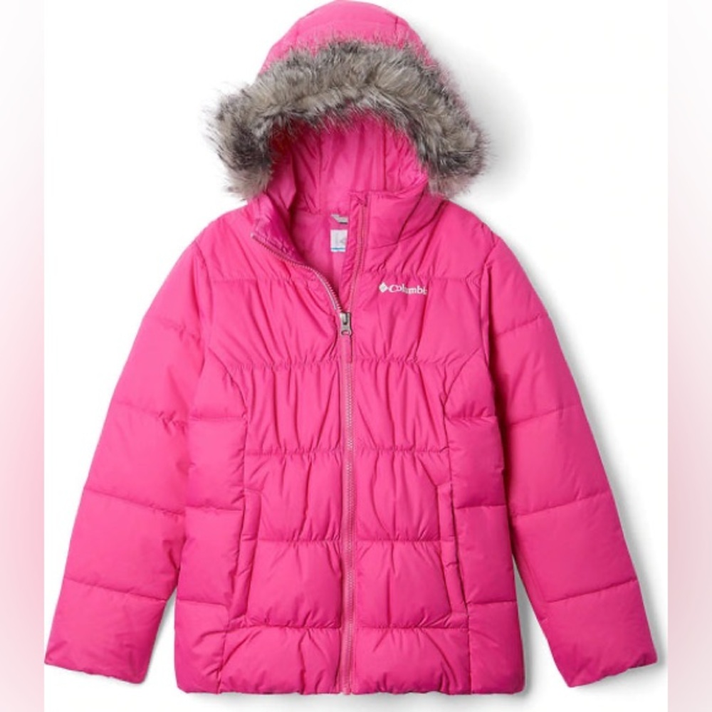 Columbia Gyroslope Insulated Waterproof Pink Parka